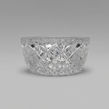 хрустальный салатник (конфетница) из коллекции Diamond бренда Crystal Bohemia